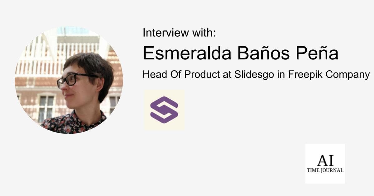 Shaping the Future of Learning: Esmeralda Baños on AI's Impact in Education at Slidesgo, Freepik Company