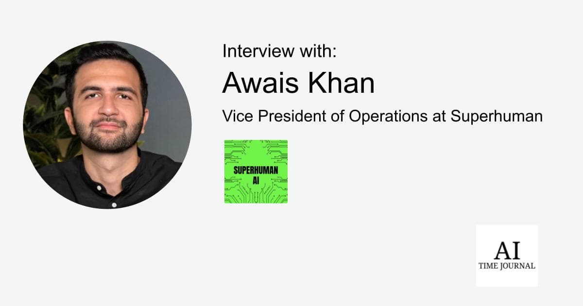 Awais Khan, Vice President Operations at Superhuman - Mastering AI in Marketing and Sales: Navigating Industry Challenges and Opportunities with Superhuman AI’s Innovative Strategies, Industry Insights, and Future-Forward Approaches