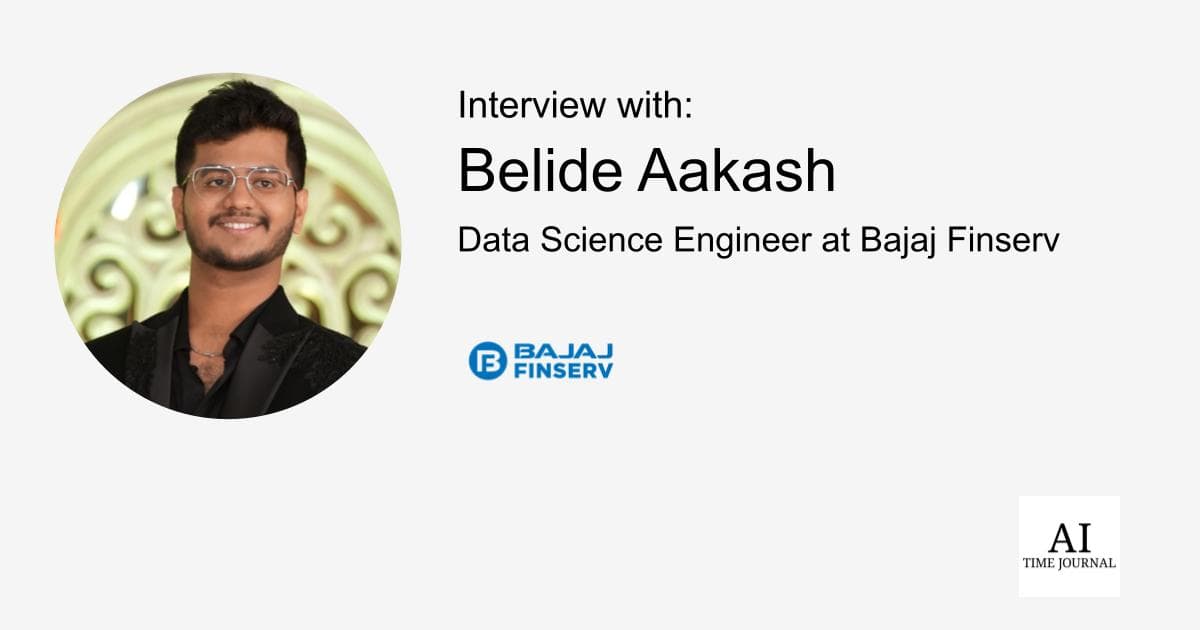 Belide Aakash, Data Science Engineer at Bajaj Finserv: Revolutionizing Finance with AI and Automation