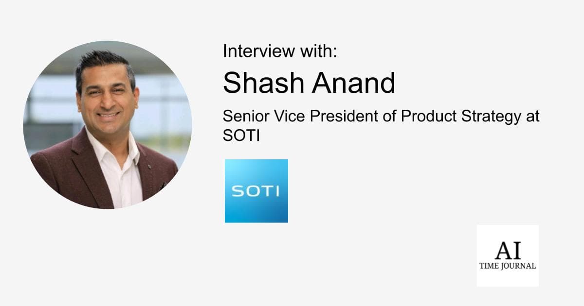 Shash Anand, Senior Vice President of Product Strategy at SOTI — AI and Automation, Scaling Tech Operations, Enterprise Mobility Management, Strategic AI Budgeting, and Passion for Innovation