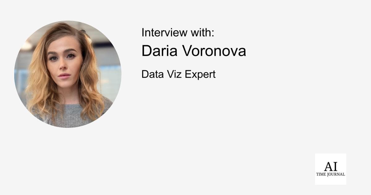 Daria Voronova, Data Viz Expert — Barriers to Data Visualization Adoption, AI-Enhanced Dashboards, NLP & Sentiment Analysis, Future Trends in AI & Data Viz, Explainable AI, Multi-Modal AI & Industry Impact