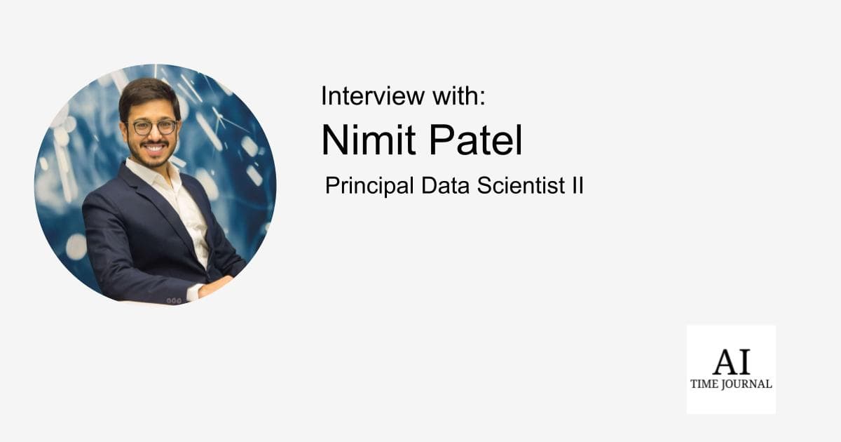 Nimit Patel, Principal Data Scientist II — AI in Power Plants, CO₂ Reduction, Cross-Functional Alignment, GenAI for Molecules, Strategic AI Leadership, Ethics, Emerging Trends, and Moonshot Innovation