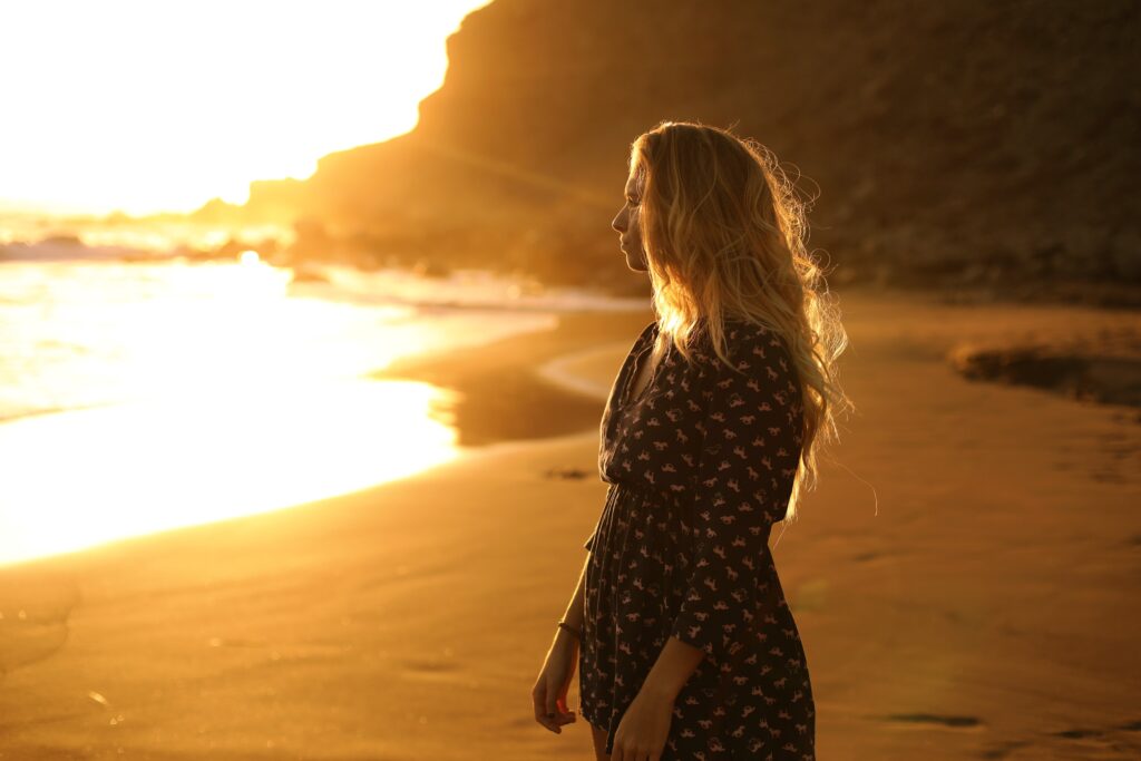 Woman at Beach