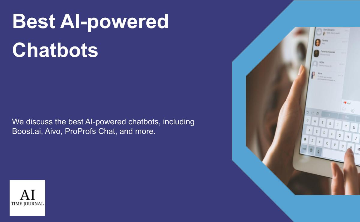 5 Best AI-powered Chatbots (2023) - AI Time Journal - Artificial Intelligence, Work Business