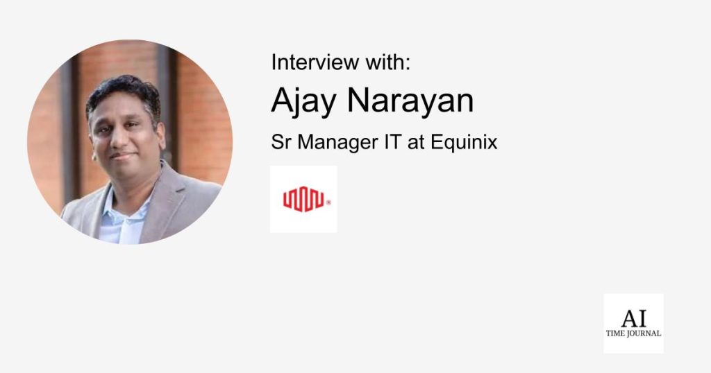Ajay Narayan, Sr Supervisor IT at Equinix — AI-Pushed Cloud Integration, Occasion-Pushed Integration, Edge Computing, Procurement Options, Cloud Migration & Extra – AI Time Journal – Synthetic Intelligence, Automation, Work and Business Ajay Narayan, Sr Supervisor IT at Equinix — AI-Pushed Cloud Integration, Occasion-Pushed Integration, Edge Computing, Procurement Options, Cloud Migration & Extra – AI Time Journal – Synthetic Intelligence, Automation, Work and Business